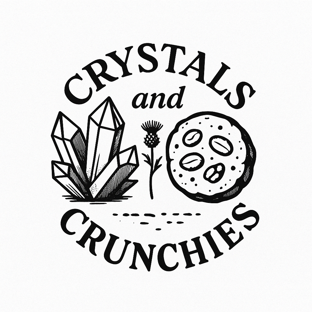 Crystals and Crunchies Logo